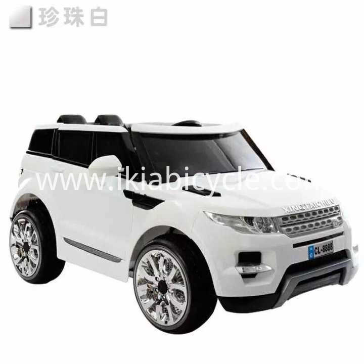 Hvítur litur Kid Toy Ride á bíl